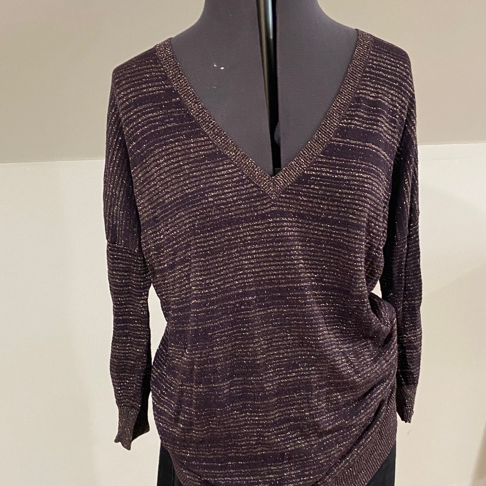 GAP Metallic Knit Sweater